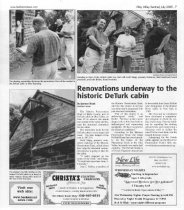 DeTurk, newspaper article on restoration (2009)