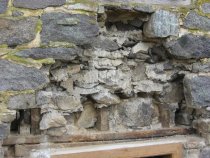 #17 - 1636:Wall opening prepared for replacement of original stone units