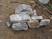 #3 - 1622: Removed stones set in precise positions as set in wall