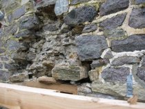 #8 - 1627-Deformed wall segment removed and brushed out