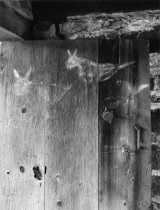 DeTurk, ground level kitchen door with folk painting (c.1990)