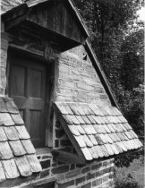 DeTurk, detail of 2nd-floor doorway (c.1990)