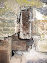 DeTurk hood outlooker remnant and lintel ear (2009)