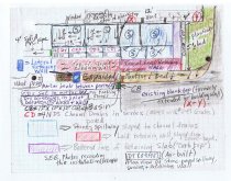 DeTurk House, plan view of spillway, drains & retaining wall (2010)