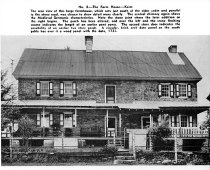 Keim House south elevation Photo with caption (c.1954)