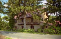 #1: Keim House, northwest perspective view (c.1990)