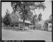 Keim House & ancillary building, general view from the southwest (1941)
