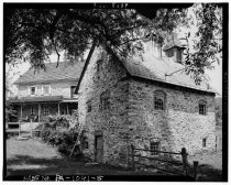 Keim ancillary workshop building [right] and 1753 farm house [left]