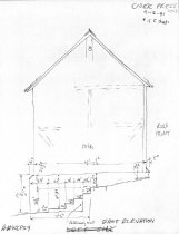 Keim Cider Press, unfiled HABS field notes drawings, page #4 (1991)