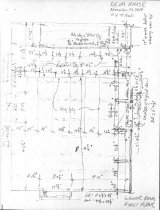 Keim House, unfiled HABS field notes drawing, page#11 (1984)
