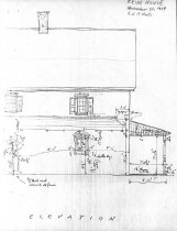Keim House, unfiled HABS field notes drawing, page#2 (1984)