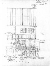 Keim House, unfiled HABS field notes drawing, page#5 (1984)