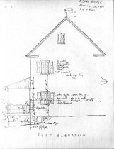 Keim House, unfiled HABS field notes drawing, page#6 (1984)