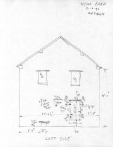 Keim Barn, unfiled HABS field notes drawings, page #2 (1991)