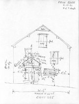 Keim Barn, unfiled HABS field notes drawings, page #4 (1991)