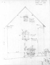 #7: Keim Cabin, unfiled HABS field notes drawings, page #7