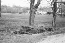 Morlatton vllage, aftermath of 1972 flood
