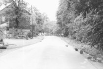 Moraltton village, aftermath of a 1972 flood