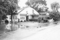 Morlatton Village, aftermath of a 1972 flood