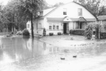 Morlatton Village, aftermath of 1972 flood