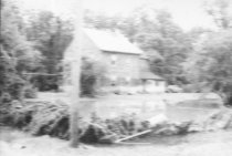 Morlatton village, aftermath of a 1972 flood