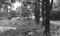 Morlatton Village, aftermath of 1972 flood