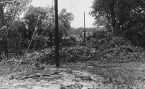 Morlatton Village, flood aftermath (c.1972)