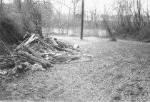 Morlatton Village, covered bridge ramp (1970??)