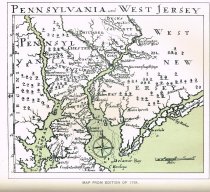 Falckner 1704 MAP: Digital reproduction of map published in a 1704 edition