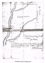 Morlatton Village, Amity Township Petition, survey map, image #2 (1744)