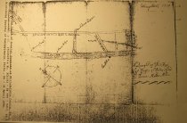 (Copy of Microfilm) "Schuylkill 1719," indicating structure locations