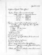 Hottenstein Doctor's Office restoration proposal, page 1 (1994)