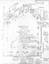 Hottenstein House, unfiled HABS field notes, page #13 (1985)