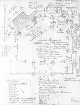 Hottenstein House, unfiled HABS field notes, page #7 (1985)