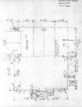 Hottenstein House, unfiled HABS field notes, page #1 (1985)