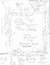 Hottenstein Doctor's Office, unfiled HABS field notes, Page #1 (1991)