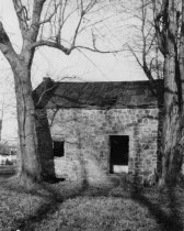 Michael Fulp House, west elevation, detail view (1964)