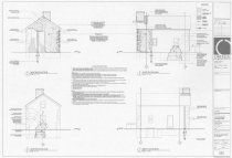 Michael Fulp House, Engineering drawings for restoration, SD1 (2010)