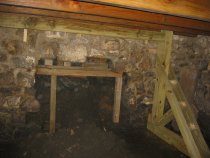 Michael Fulp House, partial collapse & foundation restoration, #608