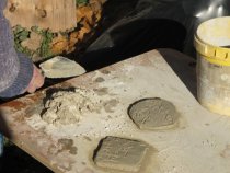 Michael Fulp House, mortar composition & application, #546 (2010)