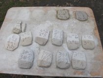 Michael Fulp House, mortar composition & application, #1002 (2010)