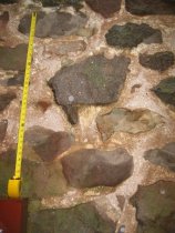 Michael Fulp House, mortar composition & application, #255 (2010)