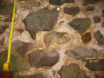 Michael Fulp House, mortar composition & application, #256 (2010)