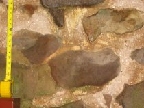 Michael Fulp House, mortar composition & application, #258 (2010)