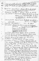 George Douglass, genealogical info, page #2