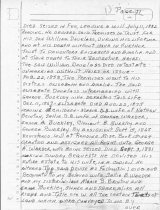 George Douglass, general info, Theresa Beard Notes, page#13