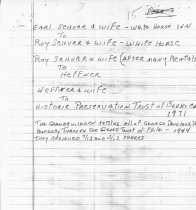 George Douglass, general info, Theresa Beard Notes, page#15