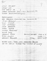 George Douglass, general info, Theresa Beard Notes, page#9