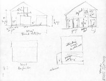 George Douglass House, unfiled HABS measured field notes