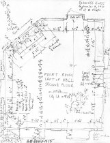 George Douglass House, unfiled HABS field notes drawings, #15 (1990)